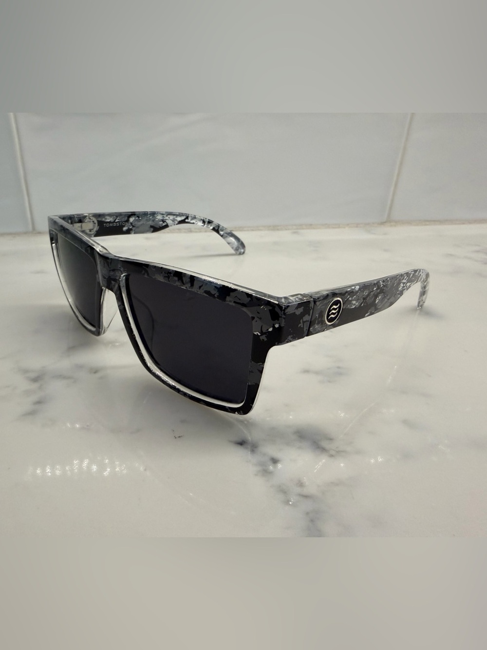 Neven Black Marble Polarized Men's Sunglasses